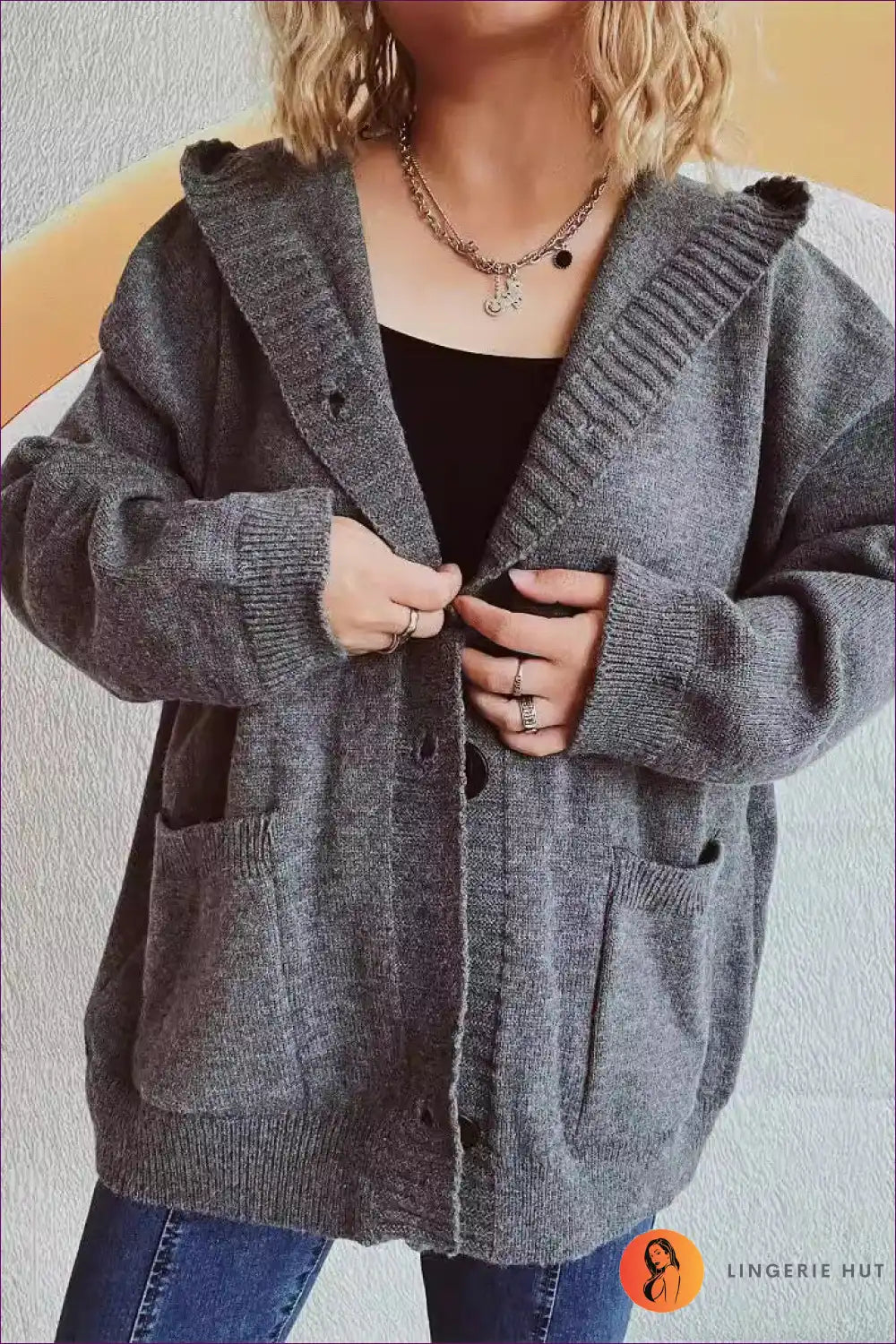 Levoire | Hoodie à boutons pression confortable - Confort polyvalent redéfini