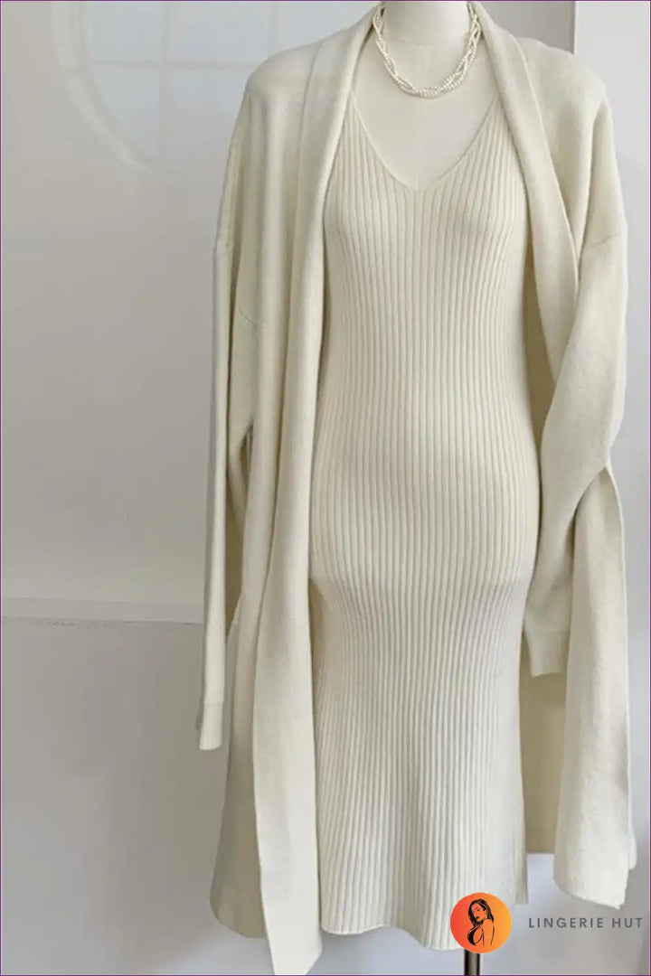 Levoire | Confortable Ensemble en Tricot Vert Menthe - Élégance Sans Effort Une taille Ivorikansi