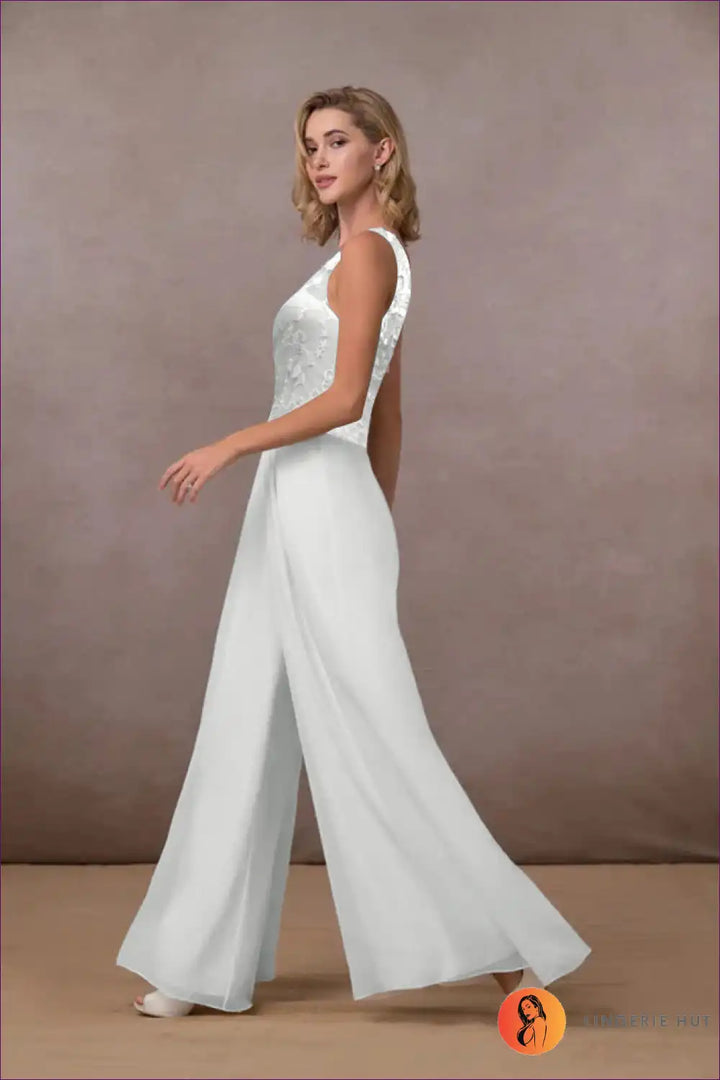 Levoire | Élégant Robe Combinaison en Chiffon - Élégance d'Été
