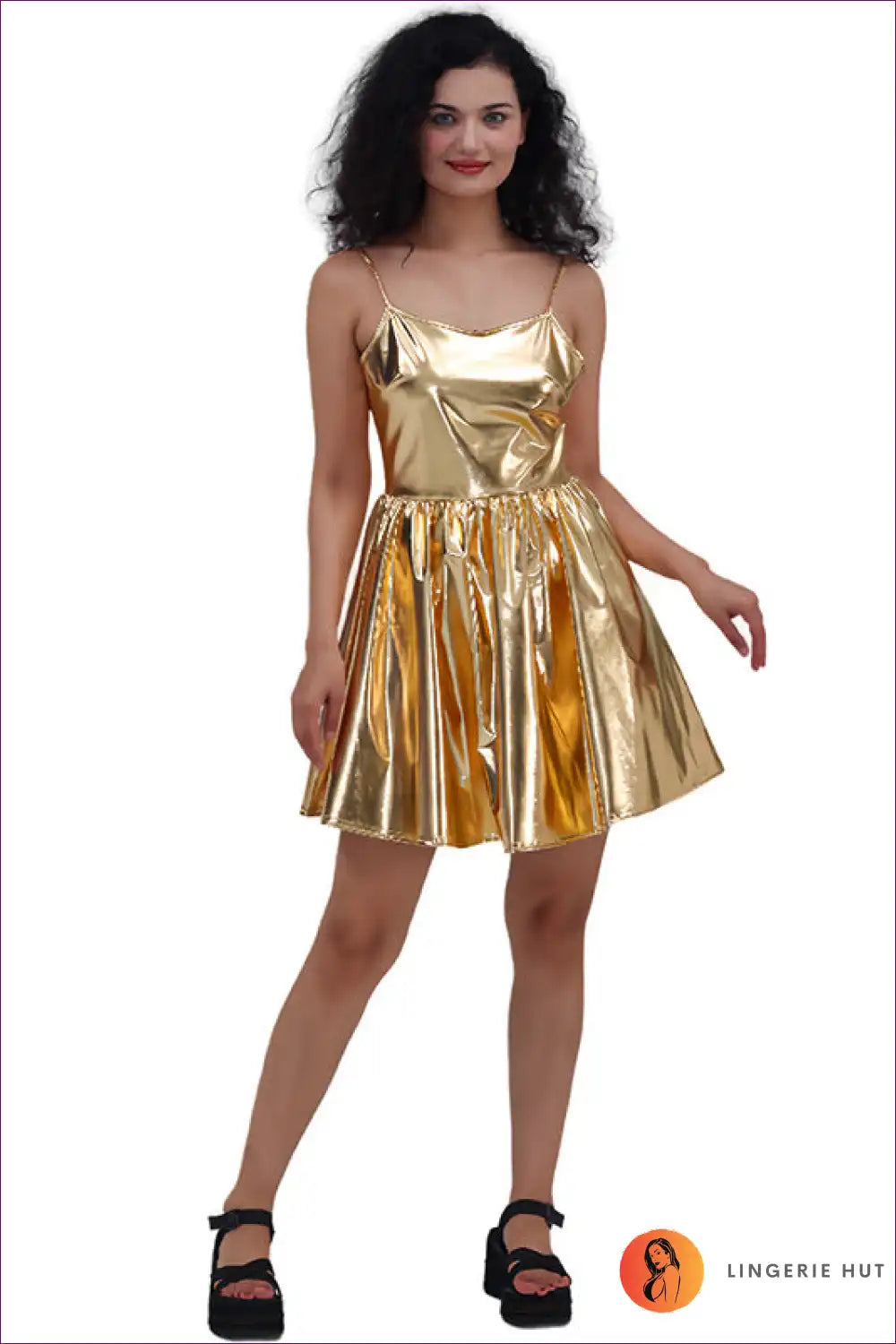 Levoire | Holographic Dreams Mini Robe - Irideenttinen Discours de Fête