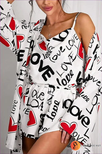 Levoire | Love Print Co-Ord Set – Chic Ludique