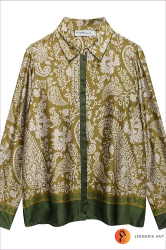 Levoire | Ensemble coordonné imprimé paisley luxe - Élégance inspirée du boho