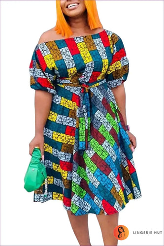 Levoire | Grande Taille Maxi Robe Approximation de Côté – Élégance Printanière