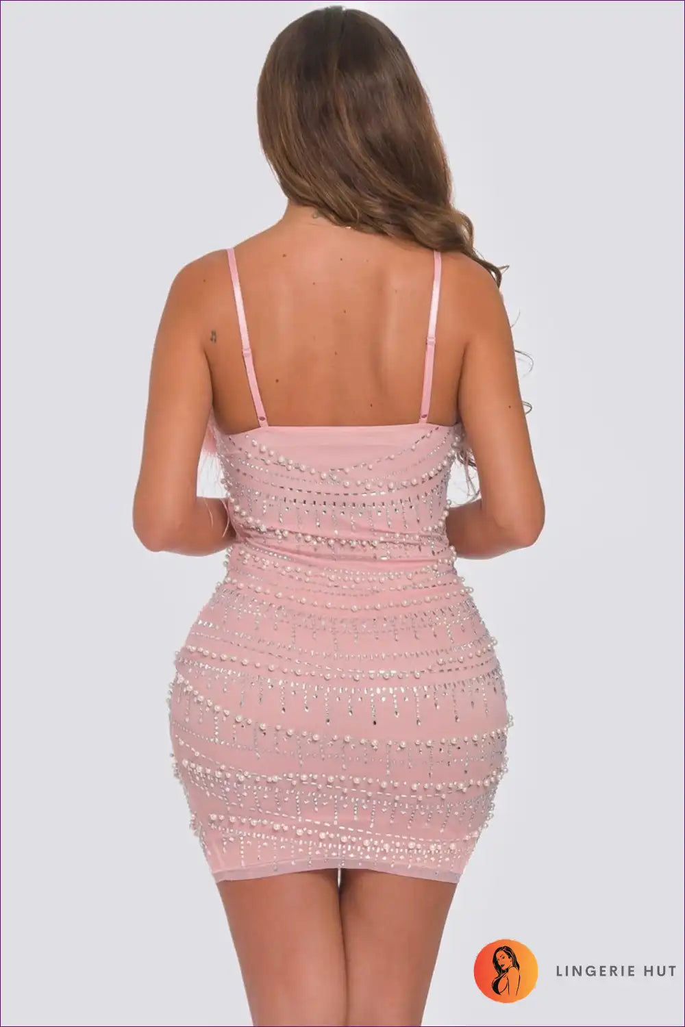Levoire | Robe ajustée Strass Feeder – Été Glam