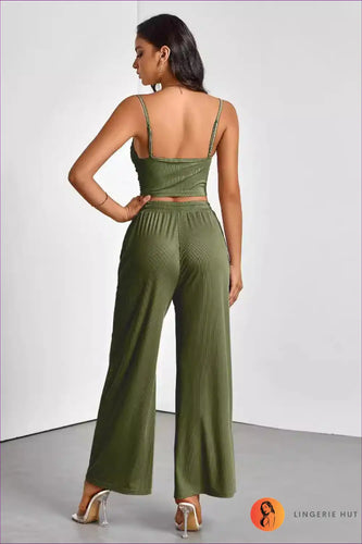 Levoire | Ensemble Superposé à Bretelles Spaghetti Sexy - Glamour d'Été Sans Effort