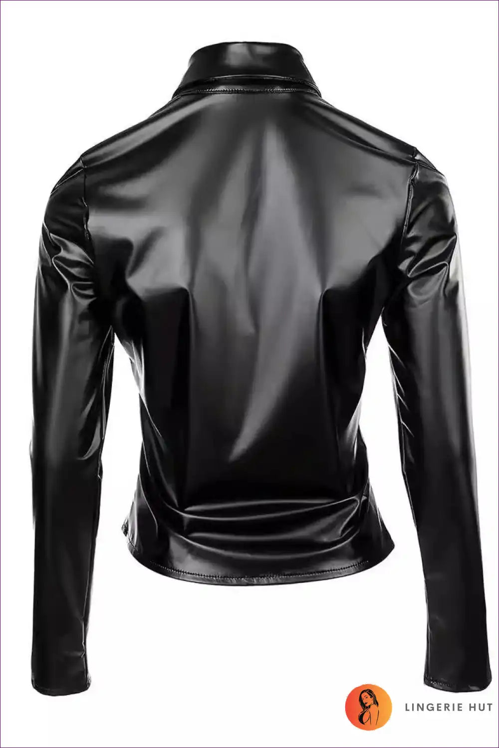 Levoire | Veste en cuir synthétique à motif clouté - Rock Glam Élégance