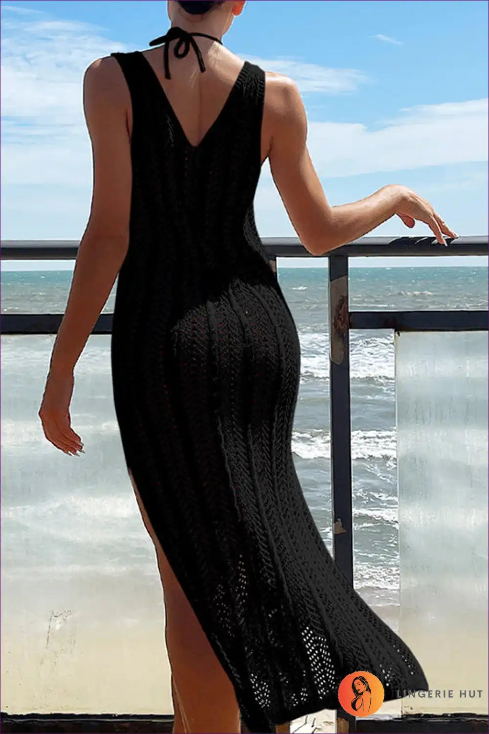 Levoire | Vibrations ensoleillées Maxi Robe - Glamour de Plage Boho