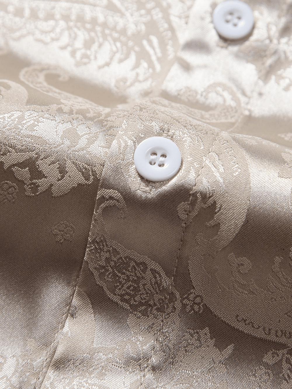 Levoire | Chemise Satin Paisley Homme