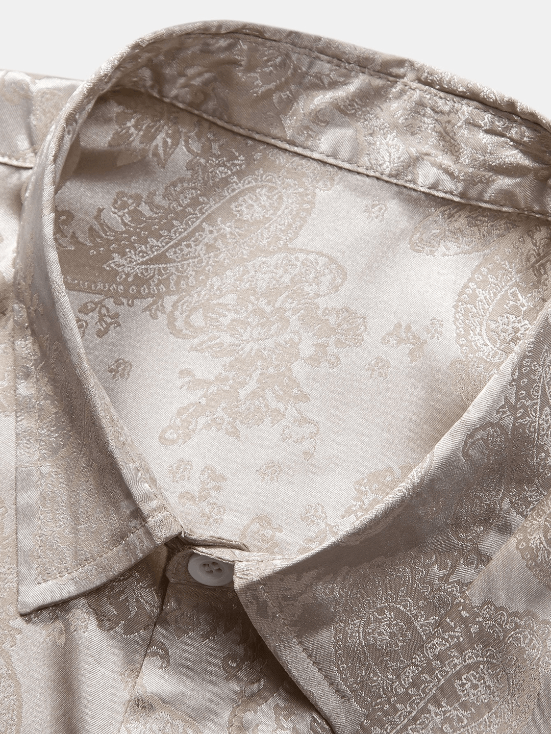Levoire | Chemise Satin Paisley Homme