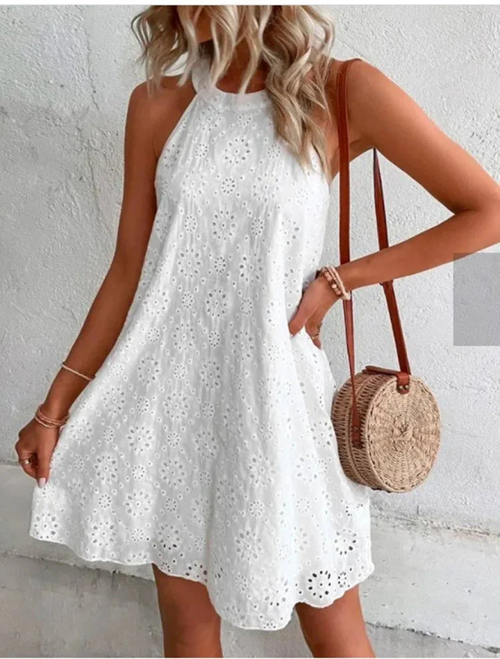 Levoire | Rento Mini Robe Sans Manches Blanc