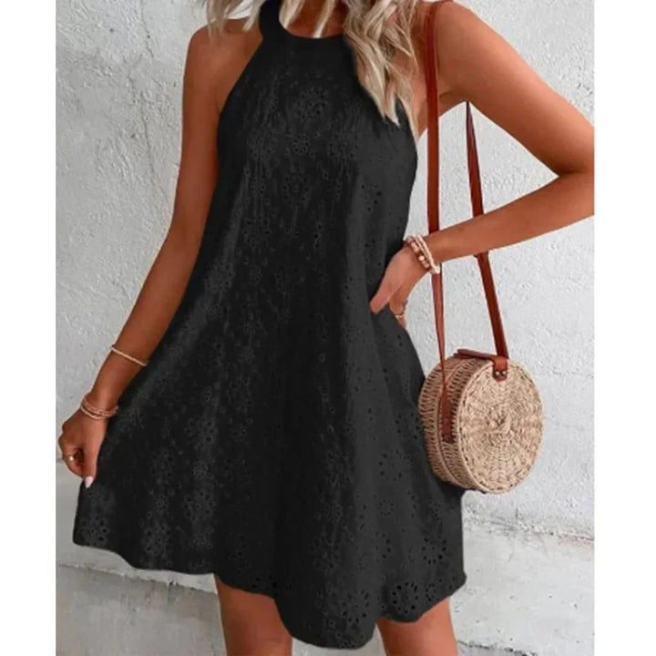 Levoire | Rento Mini Robe Sans Manches Noir