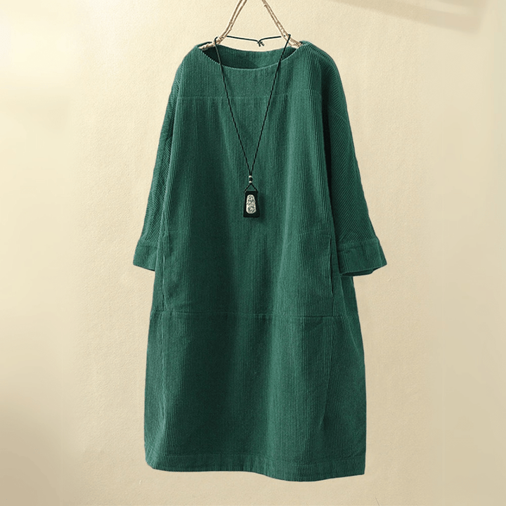 Levoire | Robe De Printemps Élégante Vert