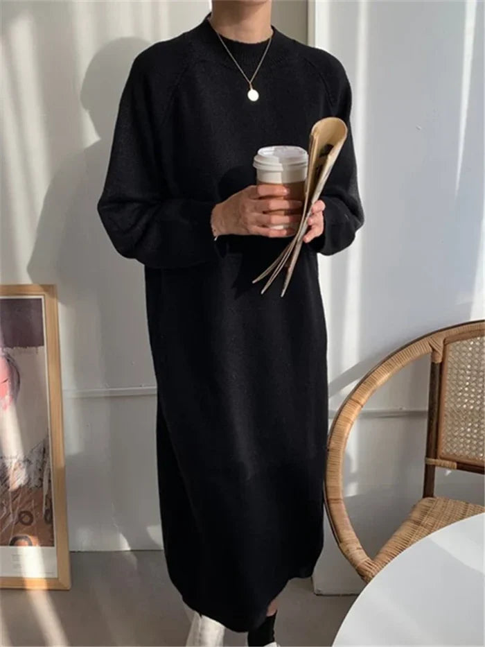 Levoire | Robe Pull Élégante Pour Femmes Noir