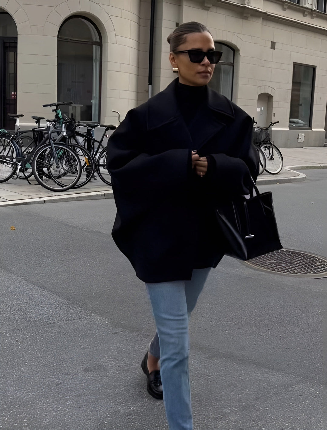 Levoire | Manteau En Laine Surdimensionné Tendance