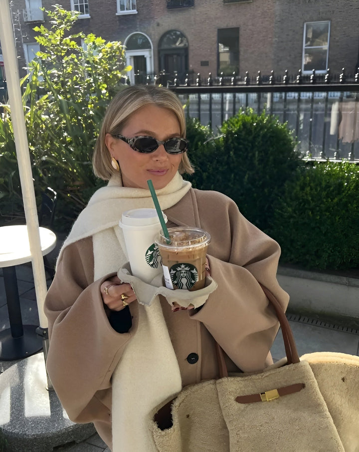 Levoire | Manteau En Laine Surdimensionné Tendance