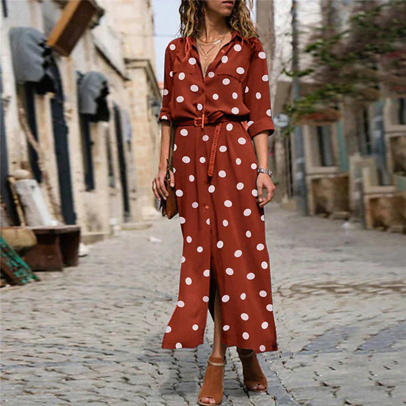 Levoire | Robe En Forme À Pois Rot