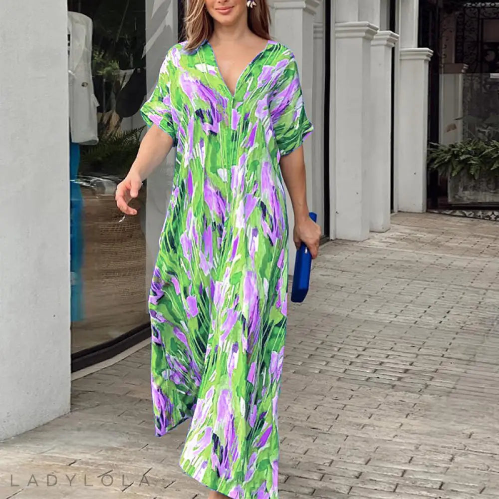 Levoire | Robe longue colorée et aérienne Violet