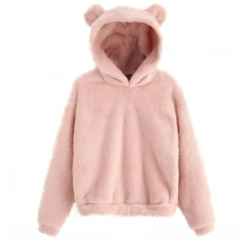 Levoire | Sweat oreilles ours doux femme Rosa