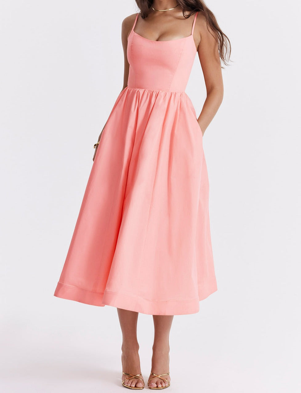 Levoire | Robe rayée élégante