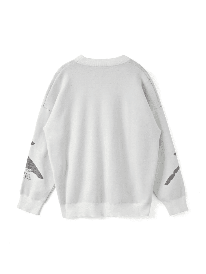 Levoire | Pull À Manches Longues En Jacquard Avec Col Rond