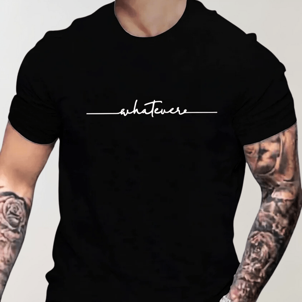 Levoire | Chemise T-Shirt Col Rond Homme Noir