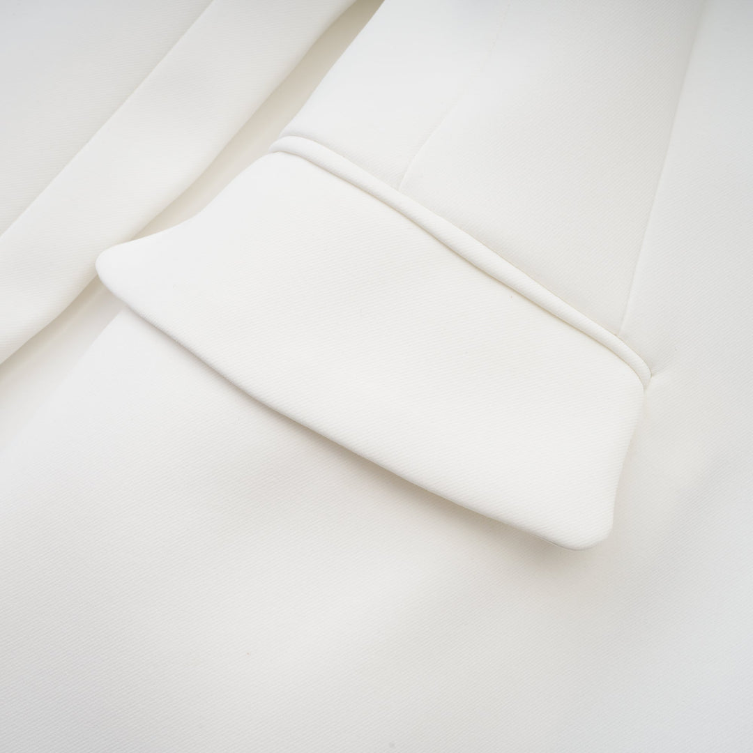 Levoire | Manteau À Rangée Unique De Boutons En Cristal