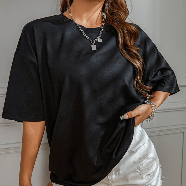 Levoire | Grand T-Shirt Graphique Avec Impression Audacieuse Pour Femmes