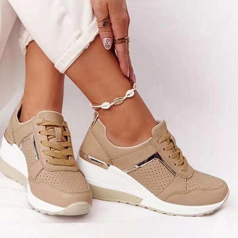 Levoire | Baskets Pour Femmes Avec Un Confort D'Utilisation Flexible Kaki