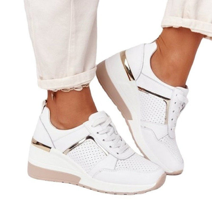 Levoire | Baskets Pour Femmes Avec Un Confort D'Utilisation Flexible Blanc