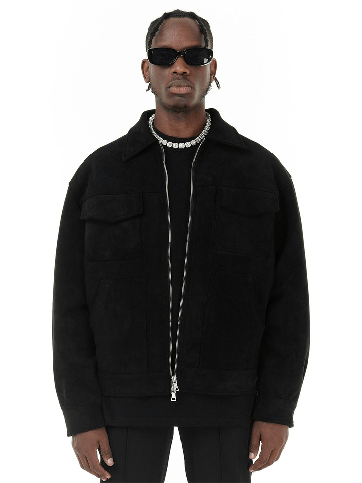 Levoire | Veste Vintage Rue Homme Noir