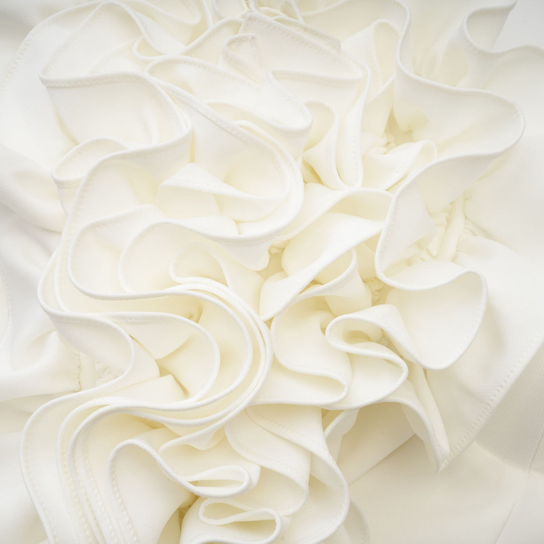 Levoire | Top Blanc Avec Appliqué Floral