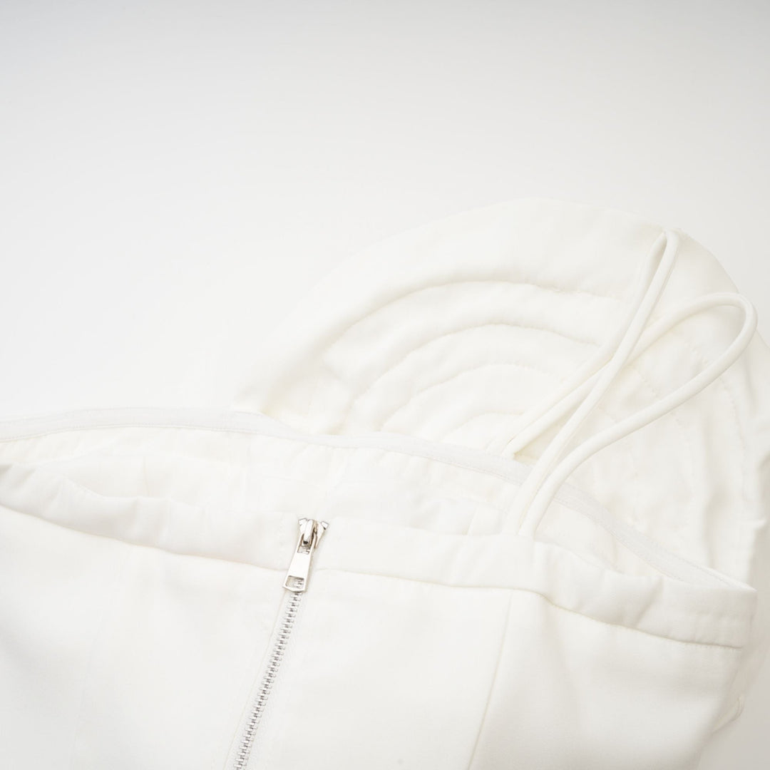 Levoire | Top Blanc Avec Appliqué Floral