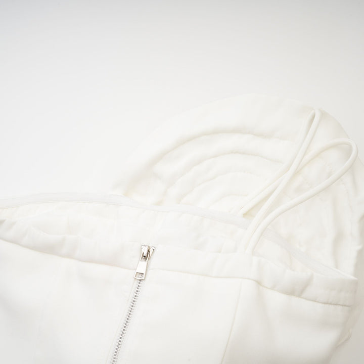 Levoire | Top Blanc Avec Appliqué Floral