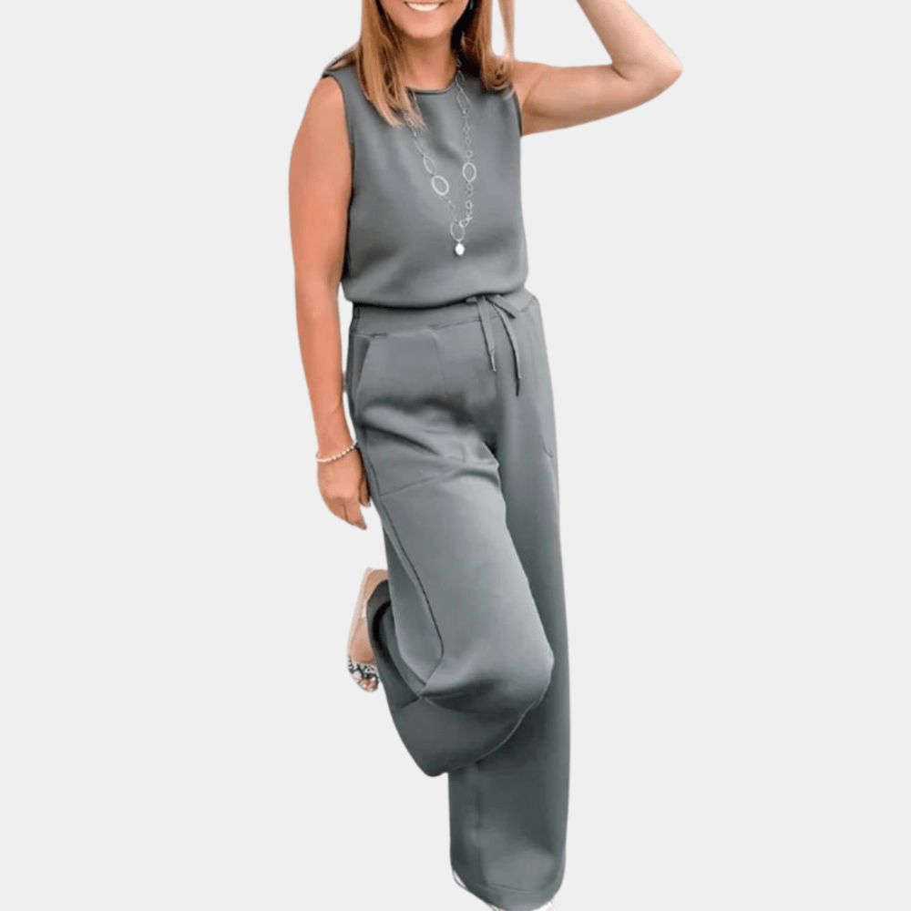 Levoire | Ensemble chic confort deux pièces Gris
