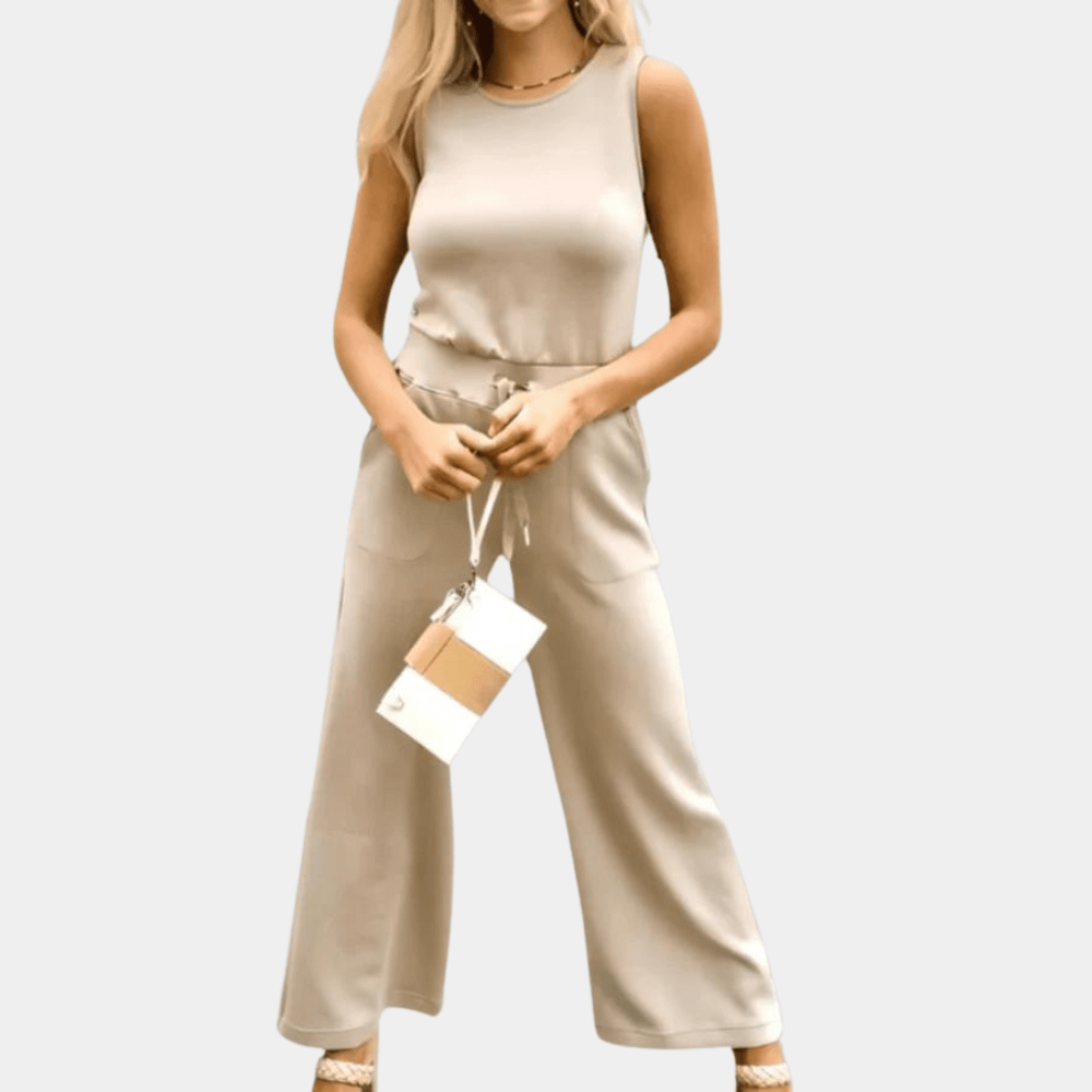 Levoire | Ensemble chic confort deux pièces Abricot