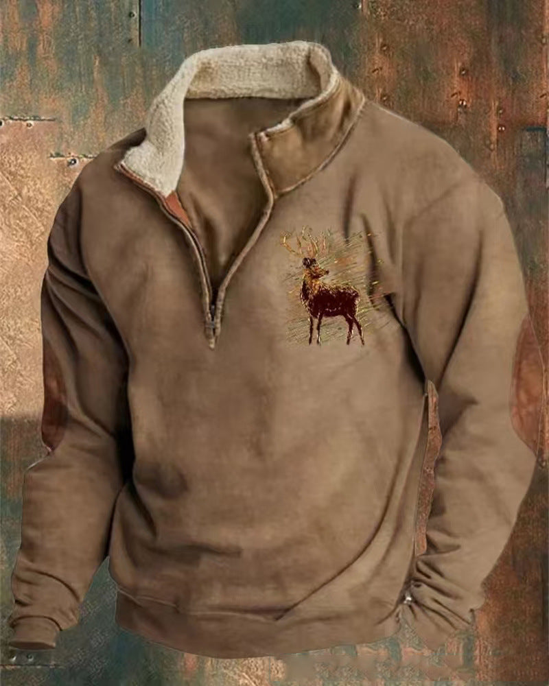 Levoire | Pull à fermeture éclair quart de tour tendance B136