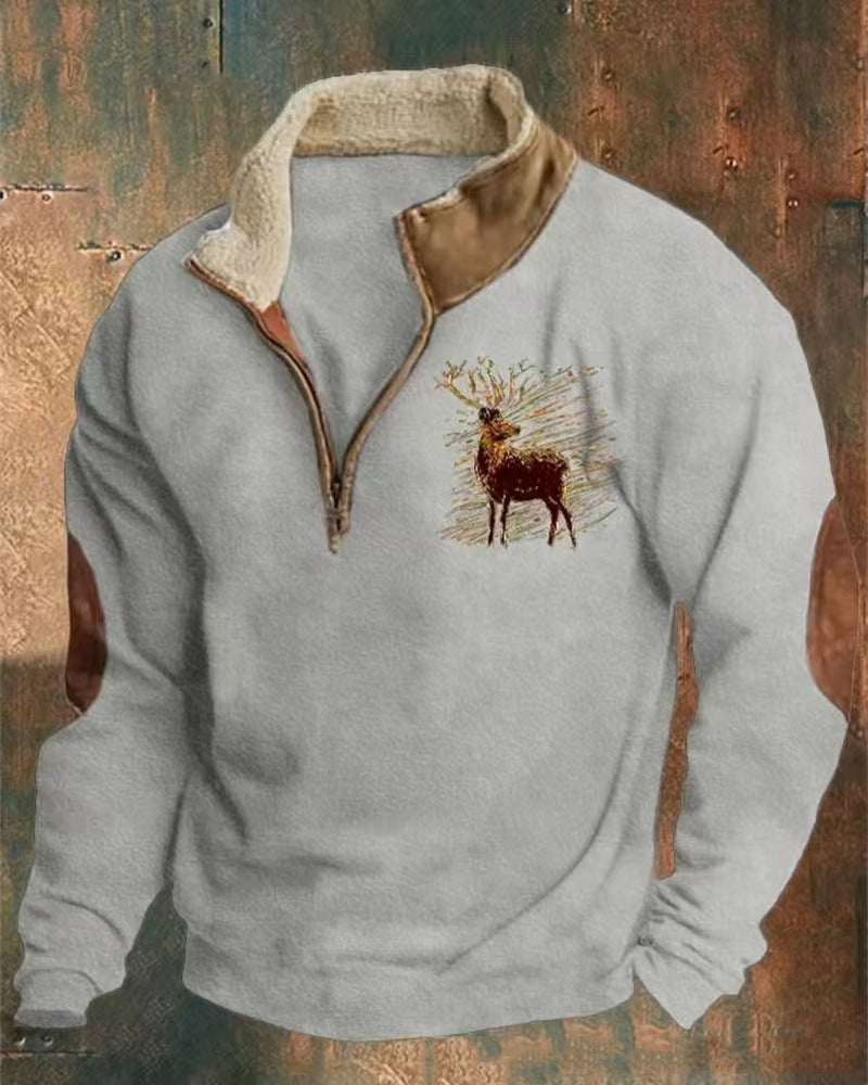 Levoire | Pull à fermeture éclair quart de tour tendance B137