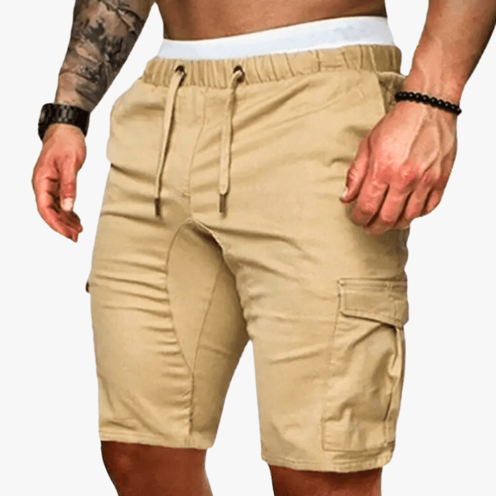 Levoire | Short Cargo Tendance Homme Khaki