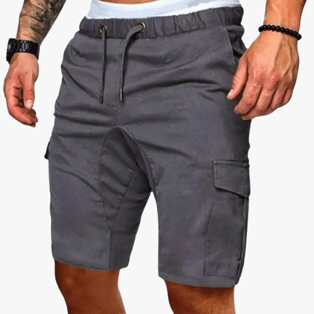 Levoire | Short Cargo Tendance Homme Gris