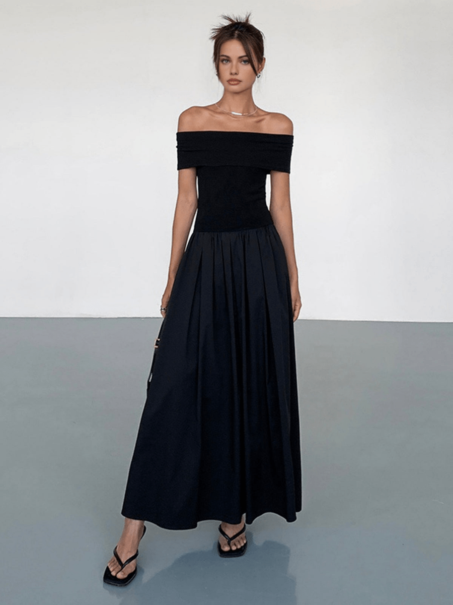Levoire | Robe Maxi Décolletée Avec Élégance Intemporelle Robe Pour Femmes