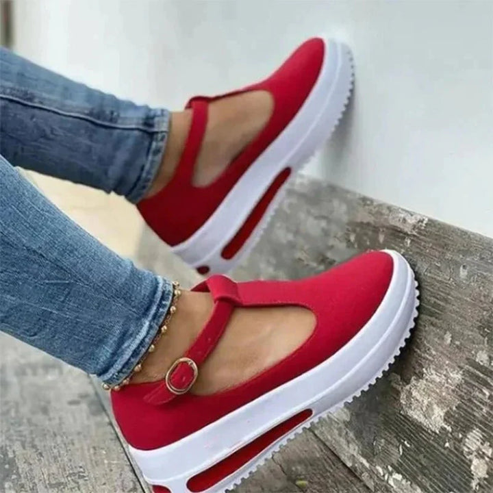 Levoire | Semi Ouvert Chaussure Rouge