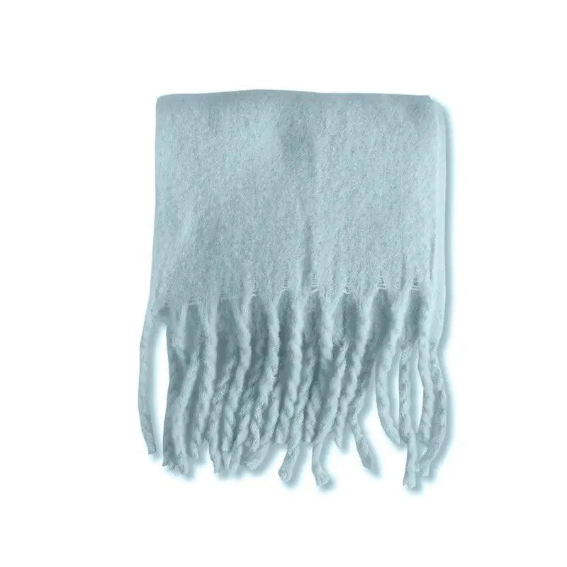 Levoire | Écharpe/Étole En Cachemire De Luxe Bleu clair