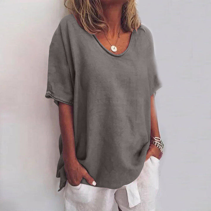 Levoire | Chemise Décontractée À Coupe Ample Gris foncé