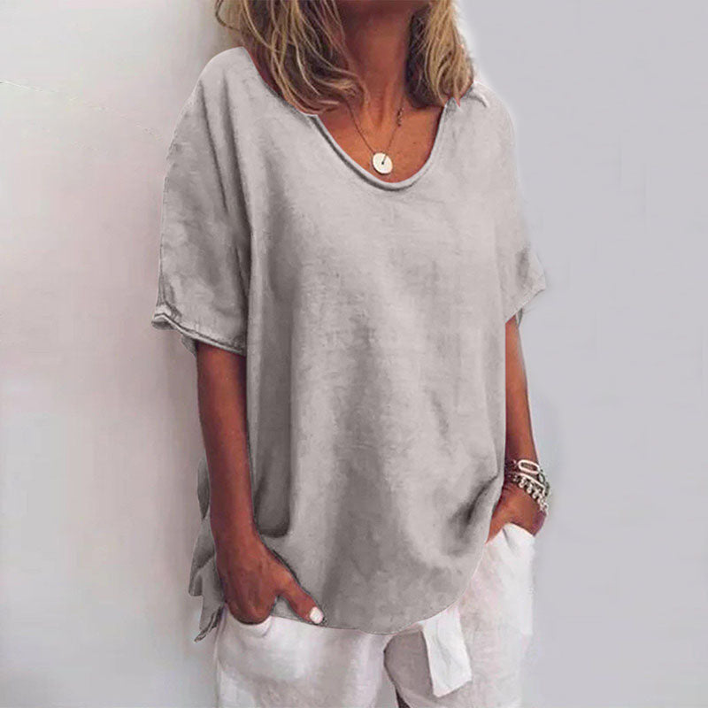 Levoire | Chemise Décontractée À Coupe Ample Gris