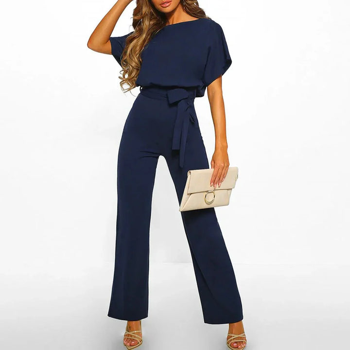 Levoire | Ensemble De Tenue Bande Élégante Pour Femmes Bleu marine
