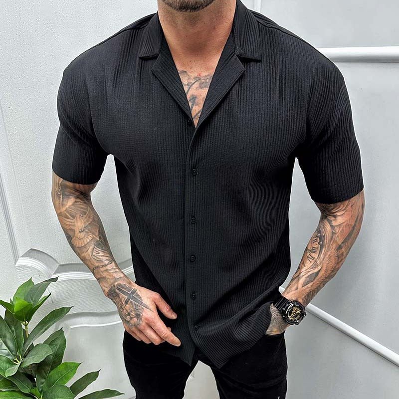 Levoire | Chemise Grande Taille Noir