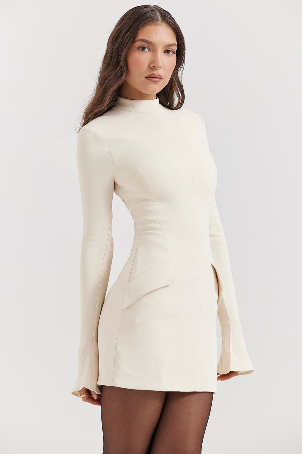Levoire | Élégant Robe Beige