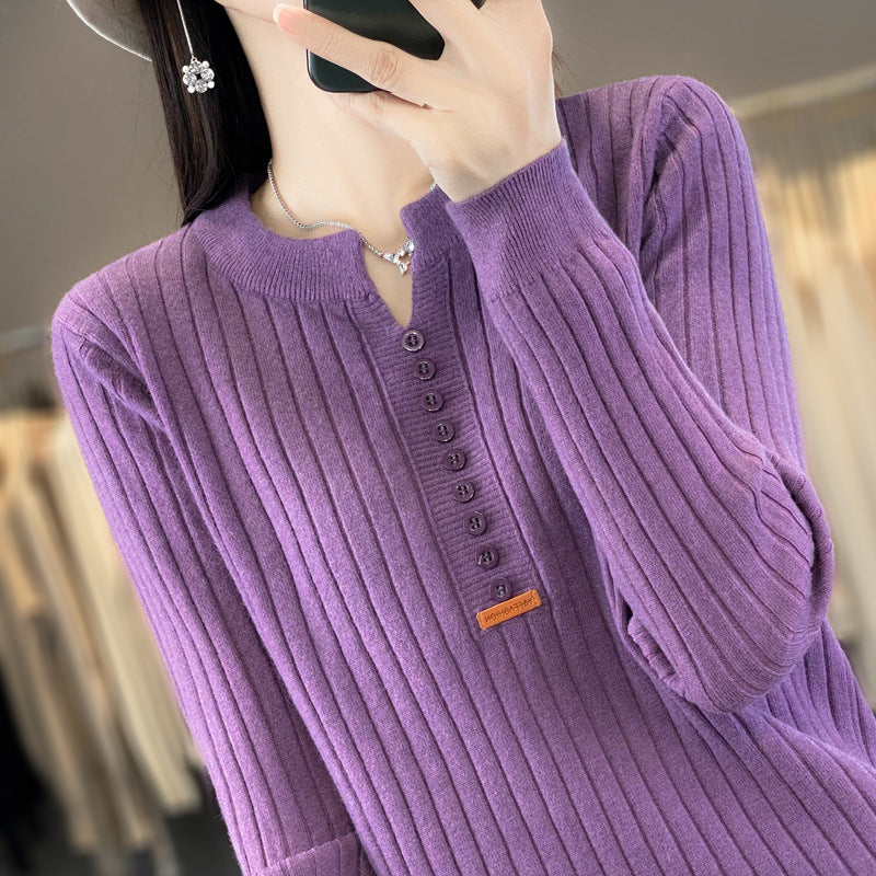 Levoire | Pull En Tricot Avec Décolleté En V