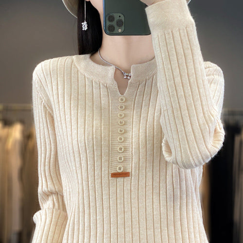Levoire | Pull En Tricot Avec Décolleté En V