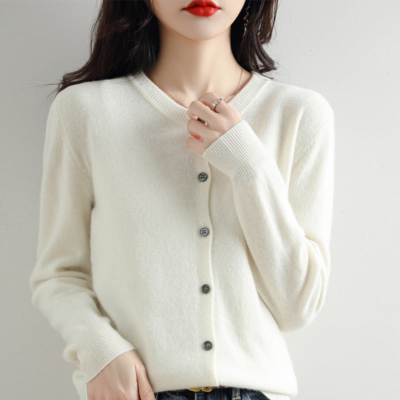 Levoire | Gilet En Tricot Douillet Pour Le Quotidien Blanc